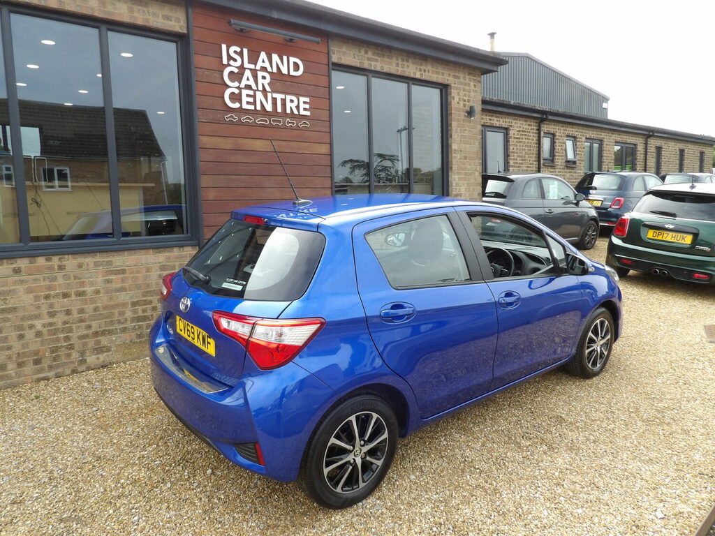 Toyota Yaris Hatchback 1.5 Vvt-i Icon Tech CV69KWF Blue #6