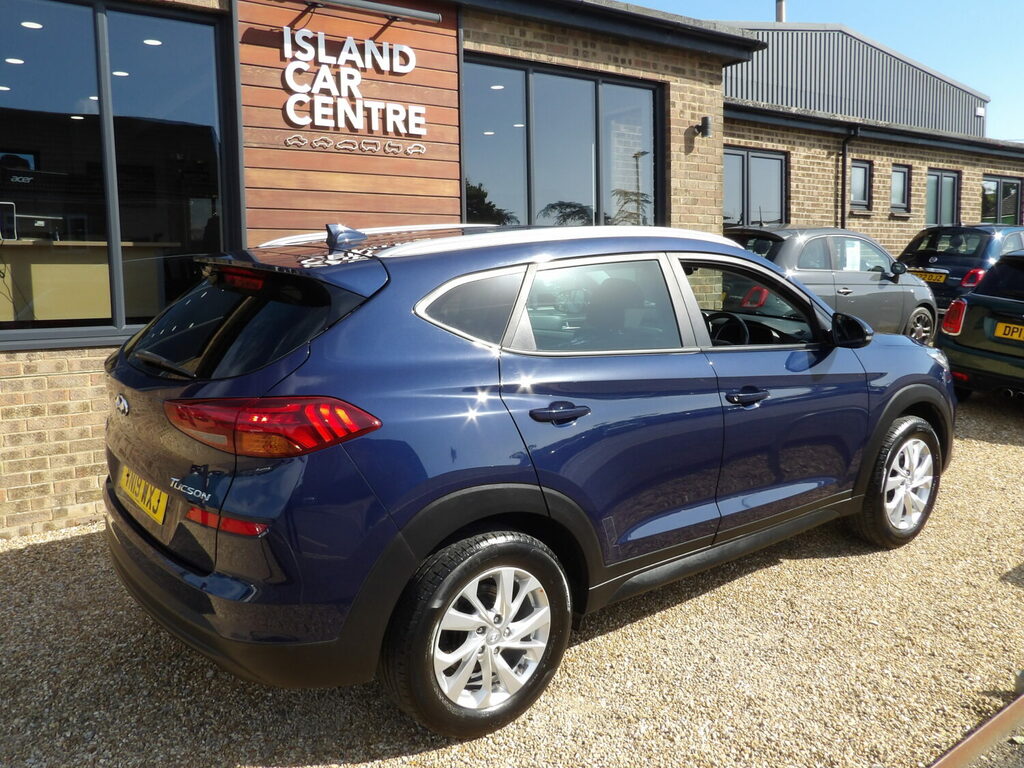 Hyundai Tucson Estate 1.6 Gdi Se Nav 2Wd. VN19WXJ Blue #6