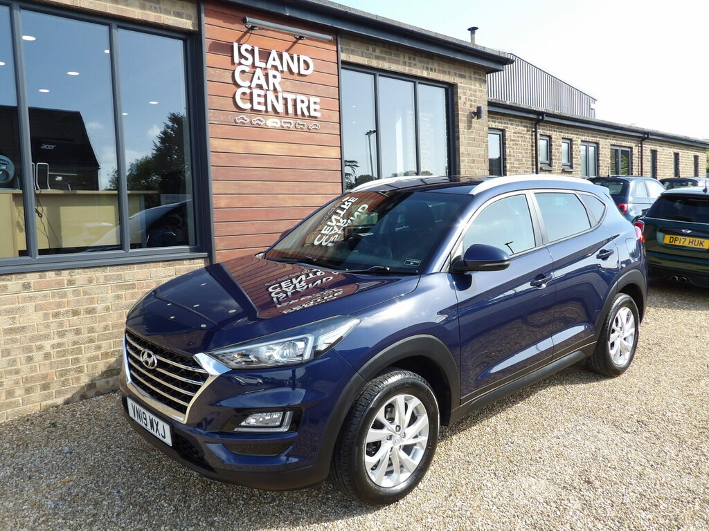 Hyundai Tucson Estate 1.6 Gdi Se Nav 2Wd. VN19WXJ Blue #5