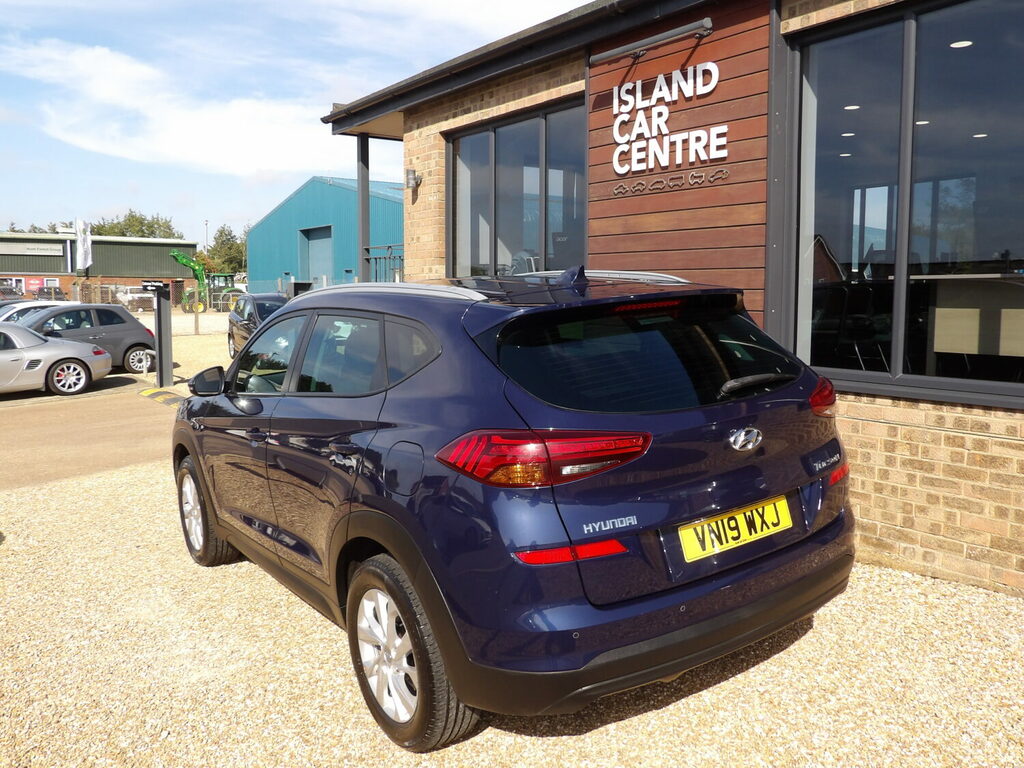 Hyundai Tucson Estate 1.6 Gdi Se Nav 2Wd. VN19WXJ Blue #4