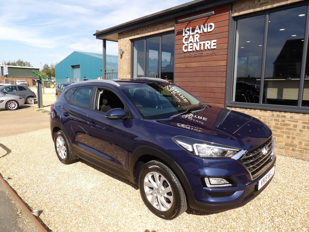 Hyundai Tucson Estate 1.6 Gdi Se Nav 2Wd. VN19WXJ Blue #3