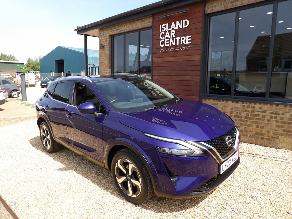 Nissan Qashqai Hatchback 1.3 Dig-t Mh N-connecta 5Dr. LN23XEZ Blue #3