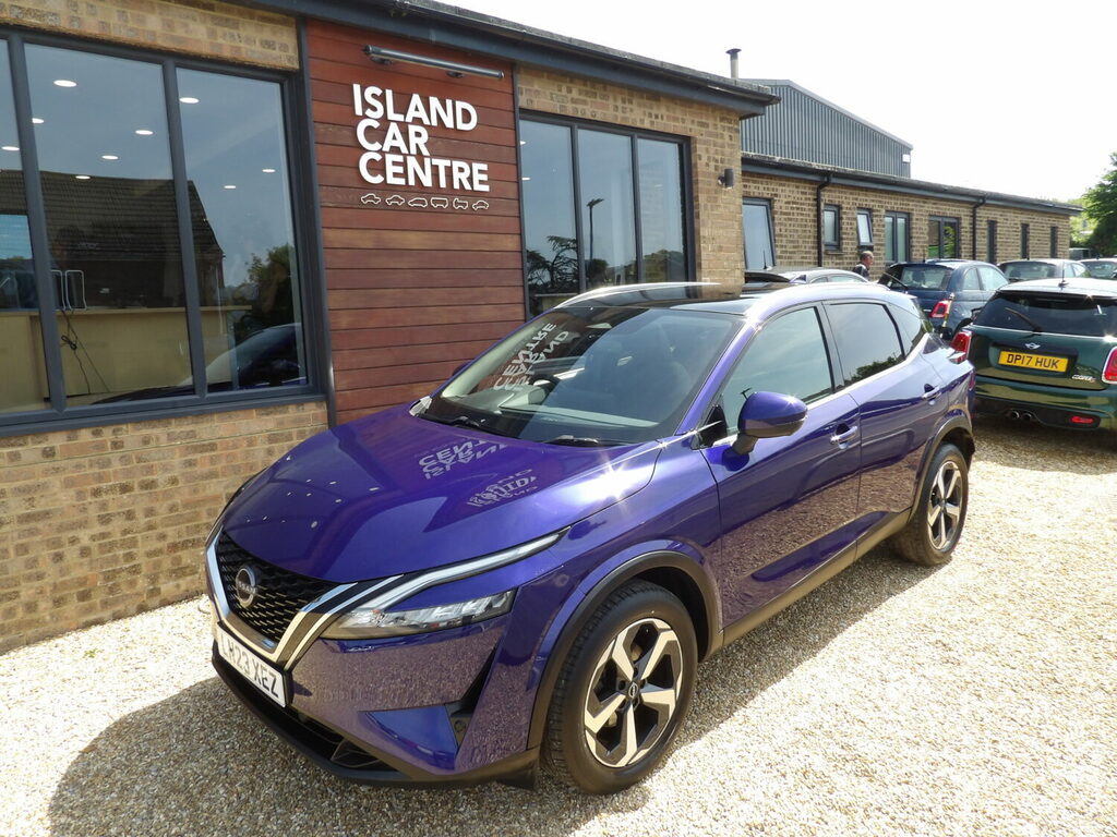 Nissan Qashqai Hatchback 1.3 Dig-t Mh N-connecta 5Dr. LN23XEZ Blue #5