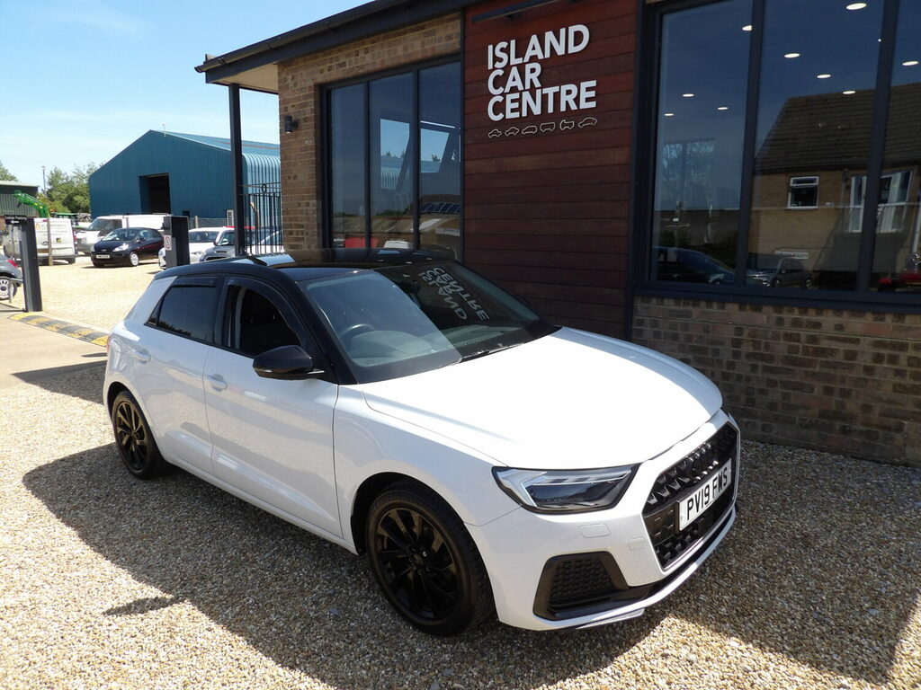 Audi A1 Sportback 25 Tfsi Sport 5Dr. PV19FWS White #3