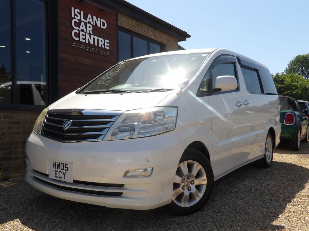 Toyota Alphard 2.3 Engine Day Camper Van Low M White