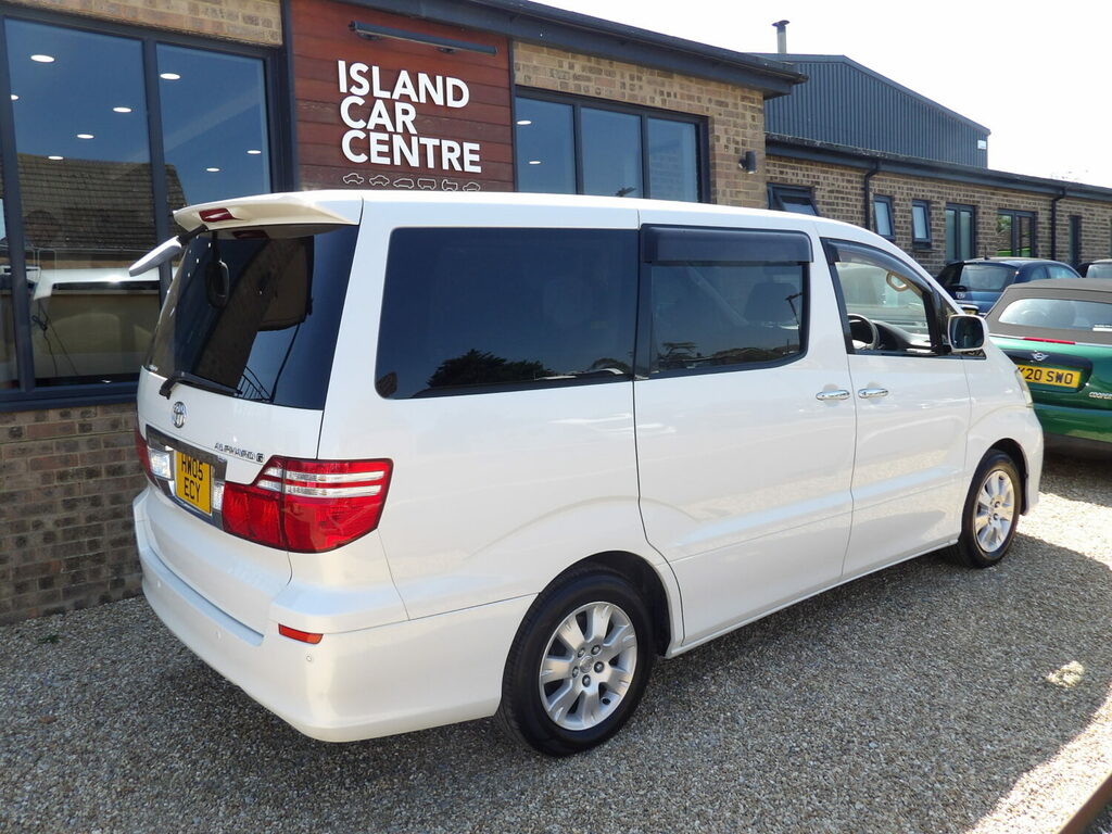 Toyota Alphard 2.3 Engine Day Camper Van Low M White #6