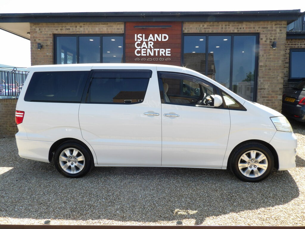 Toyota Alphard 2.3 Engine Day Camper Van Low M White #2
