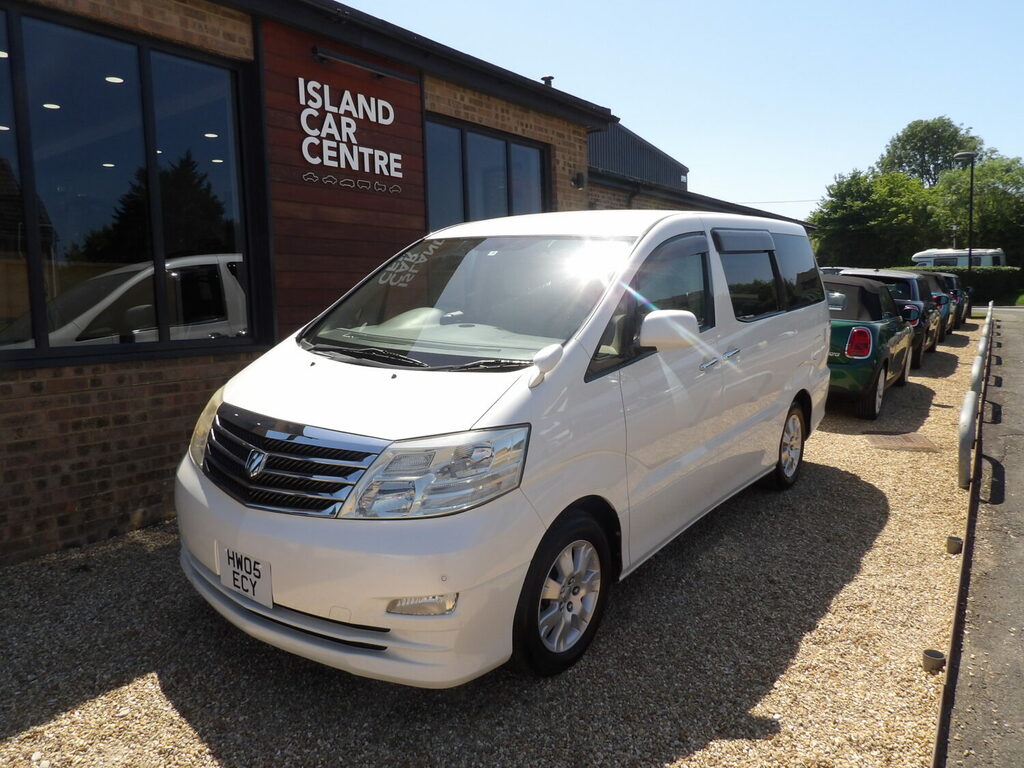 Toyota Alphard 2.3 Engine Day Camper Van Low M White #5