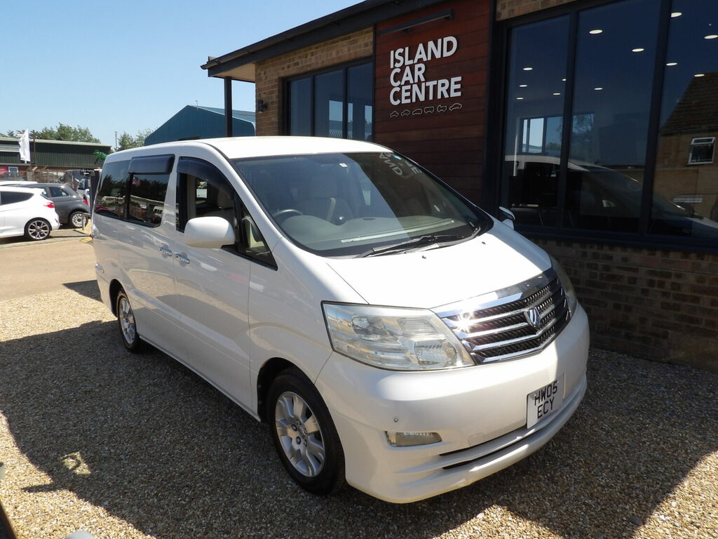 Toyota Alphard 2.3 Engine Day Camper Van Low M White #3