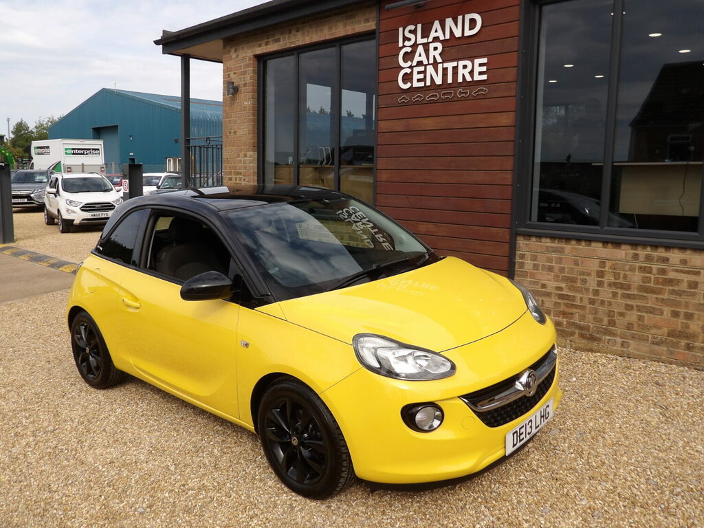 Vauxhall Adam Hatchback 1.4I Ecoflex Jam DE13LHG Yellow #3