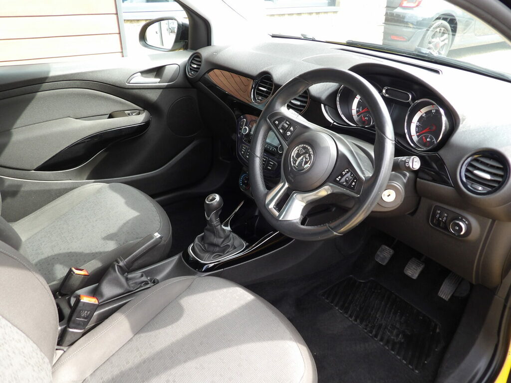 Vauxhall Adam Hatchback 1.4I Ecoflex Jam DE13LHG Yellow #5