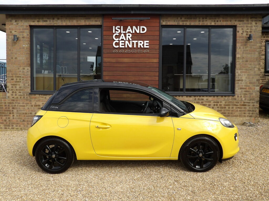 Vauxhall Adam Hatchback 1.4I Ecoflex Jam DE13LHG Yellow #2