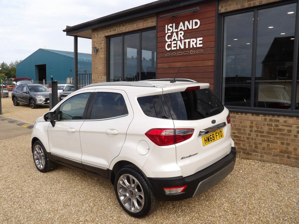 Ford Ecosport Hatchback 1.0 Ecoboost 125 Titanium White #4