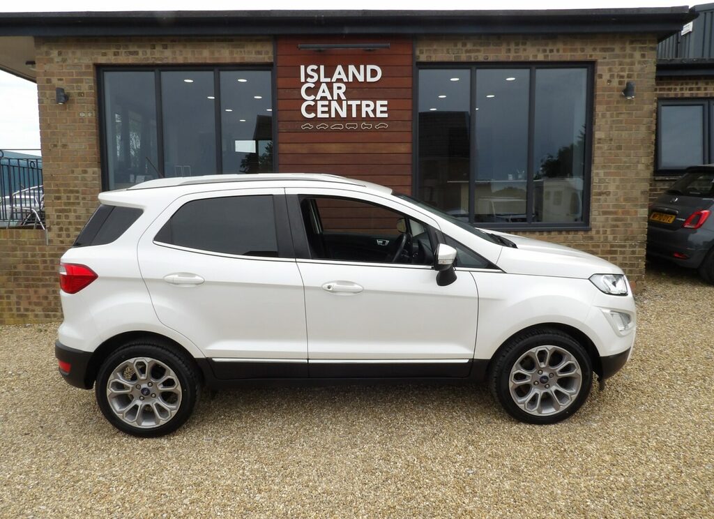 Ford Ecosport Hatchback 1.0 Ecoboost 125 Titanium White #2