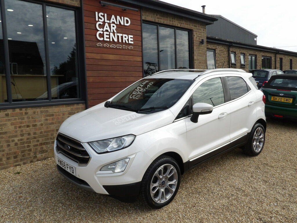Ford Ecosport Hatchback 1.0 Ecoboost 125 Titanium White #5