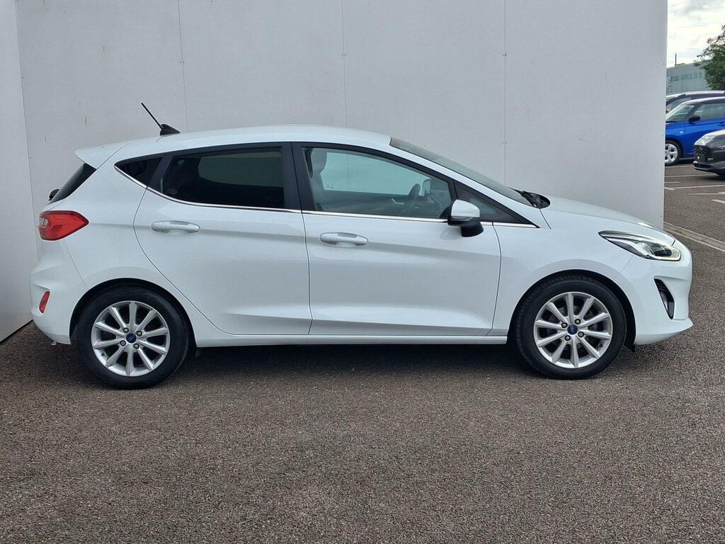 Ford Fiesta 1.0T Ecoboost Mhev Titanium Euro 6 Ss WR20YMO White #4