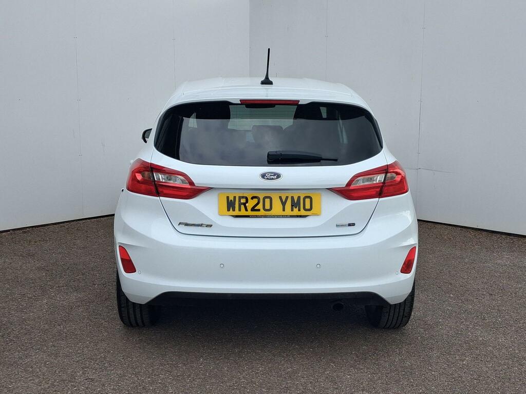 Ford Fiesta 1.0T Ecoboost Mhev Titanium Euro 6 Ss WR20YMO White #5