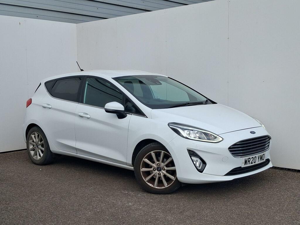 Ford Fiesta 1.0T Ecoboost Mhev Titanium Euro 6 Ss White