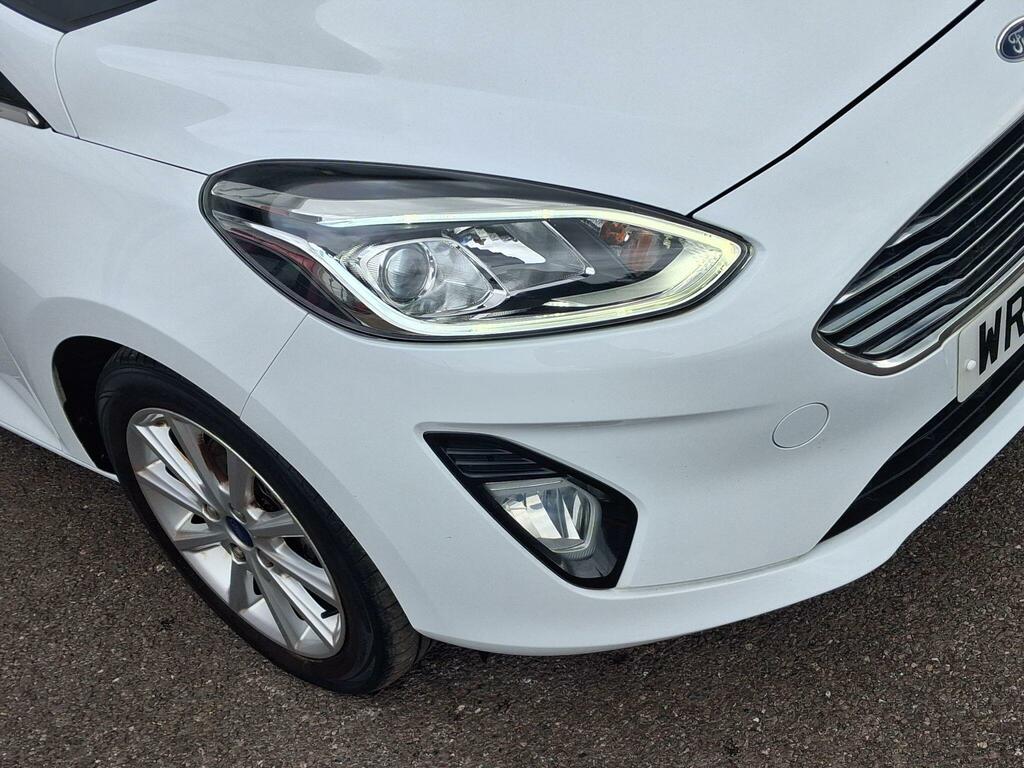 Ford Fiesta 1.0T Ecoboost Mhev Titanium Euro 6 Ss WR20YMO White #3