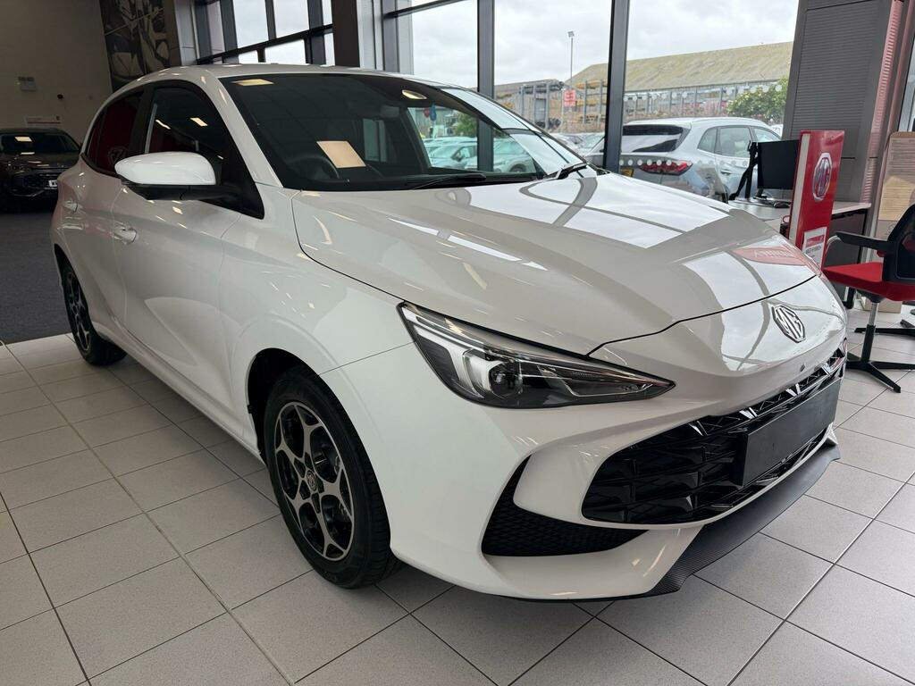 MG MG3 1.5 Hybrid Trophy Euro 6 Ss White