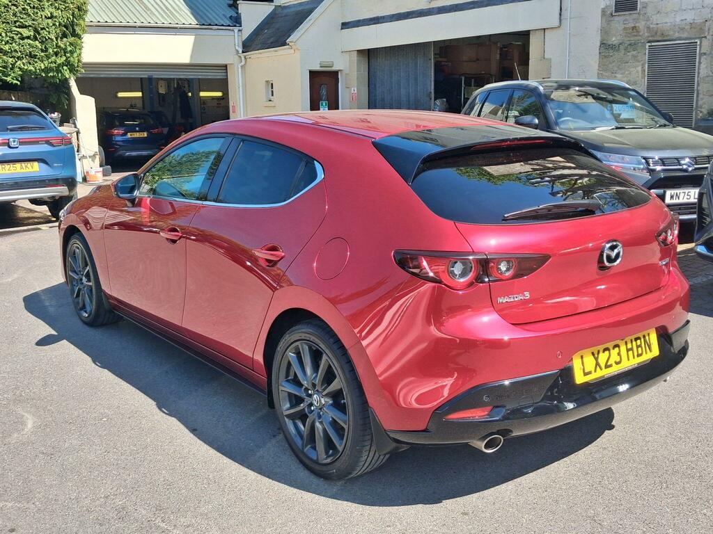 Mazda 3 2.0 E-skyactiv-g Mhev Gt Sport Euro 6 Ss 5 LX23HBN Red #4