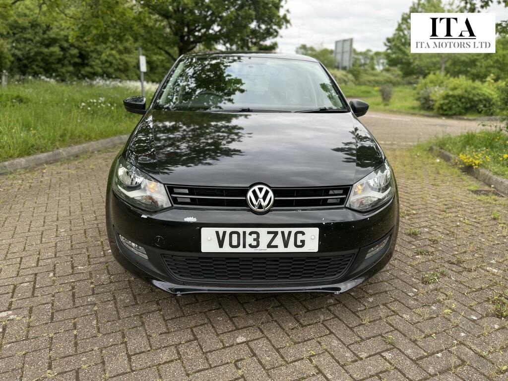 Volkswagen Polo 1.2 Match Hatchback Euro 5 60 P VO13ZVG Black #2