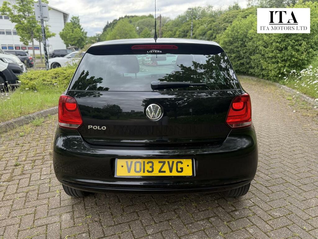 Volkswagen Polo 1.2 Match Hatchback Euro 5 60 P VO13ZVG Black #6