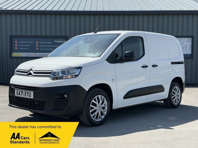 Citroen Berlingo 1.5 Bluehdi 1000 Enterprise M Pro Panel Van Di White