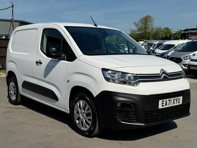 Citroen Berlingo 1.5 Bluehdi 1000 Enterprise M Pro Panel Van Di EA71XYU White #4