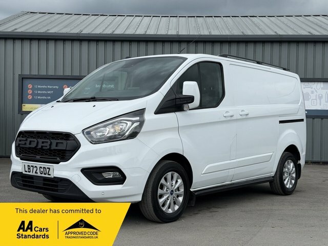 Ford Transit Custom 2.0 300 Ecoblue Limited Panel Van Manua White