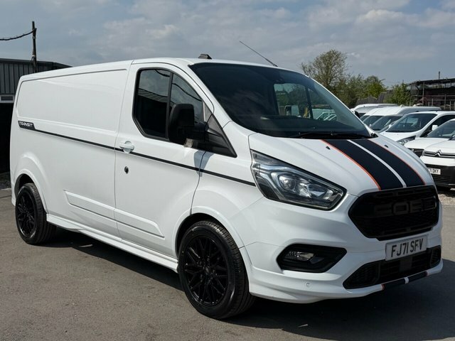 Ford Transit Custom 2.0 310 Ecoblue Sport Panel Van L2 FJ71SFV White #3