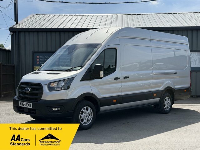 Ford Transit Custom 2.0 350 Ecoblue Trend Panel Van Silver