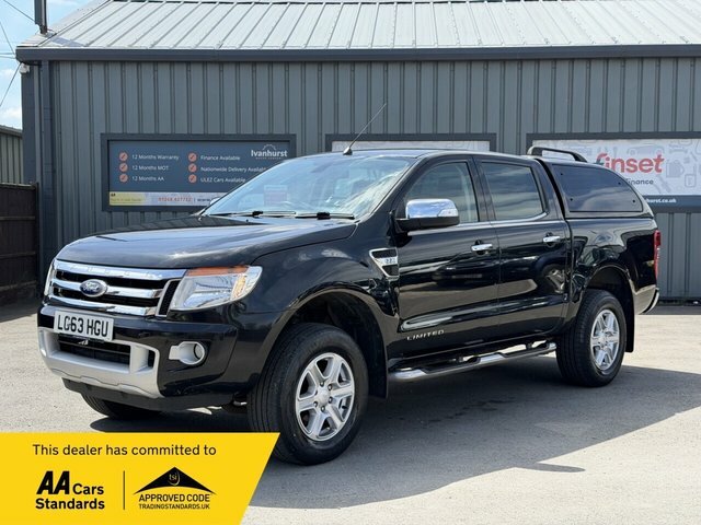 Ford Ranger 2.2 Tdci Limited 1 Super Pickup Extended Cab D Black