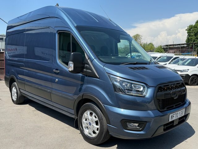 Ford Transit Custom 2.0 350 Ecoblue Limited Panel Van WF70YZR Blue #5