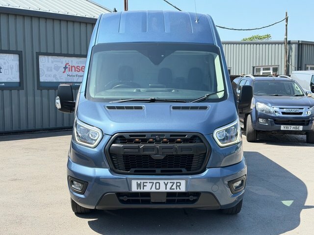 Ford Transit Custom 2.0 350 Ecoblue Limited Panel Van WF70YZR Blue #4