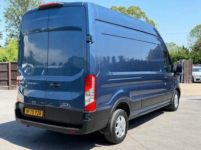 Ford Transit Custom 2.0 350 Ecoblue Limited Panel Van WF70YZR Blue #6