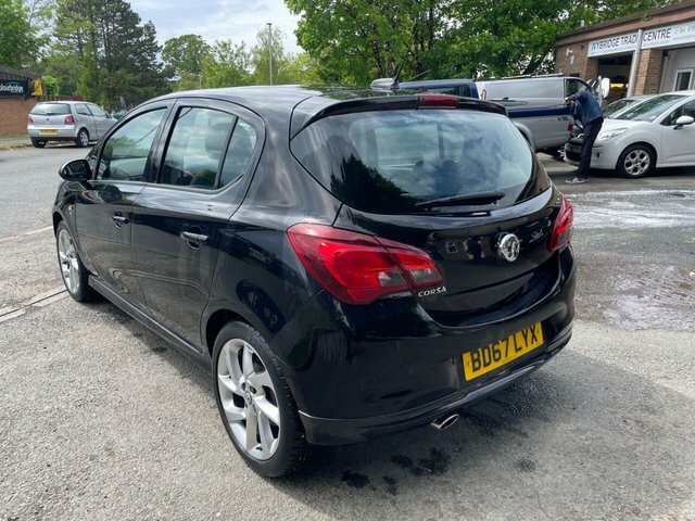 Vauxhall Corsa 1.4I Ecoflex Sri VX Line Hatchback Manu BD67LYX Black #4