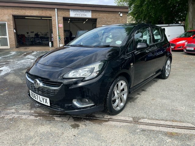 Vauxhall Corsa 1.4I Ecoflex Sri VX Line Hatchback Manu BD67LYX Black #2