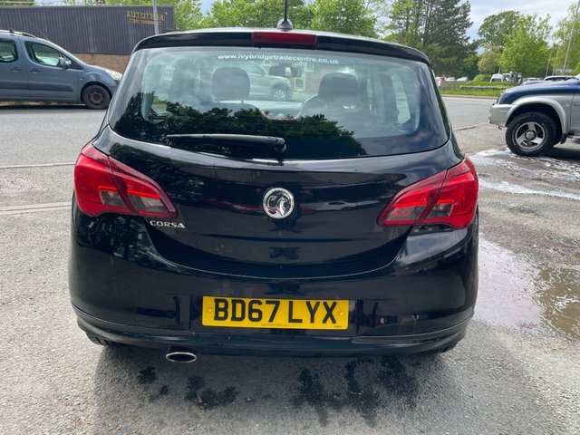 Vauxhall Corsa 1.4I Ecoflex Sri VX Line Hatchback Manu BD67LYX Black #5