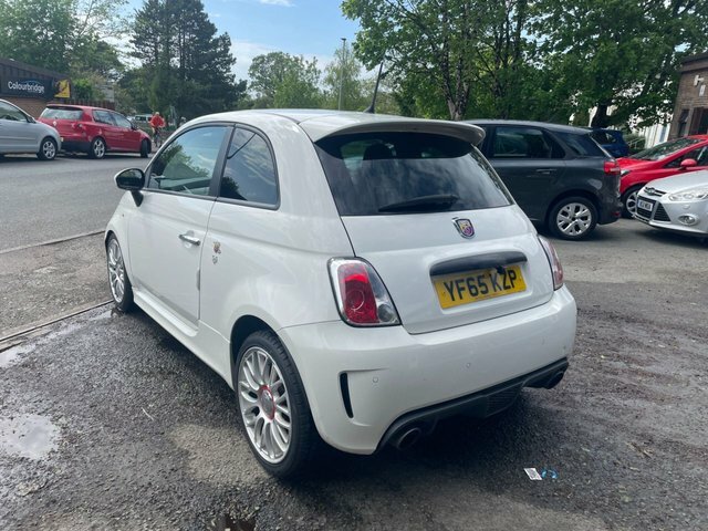 Abarth 595 1.4 T-jet Turismo Hatchback Euro White #4