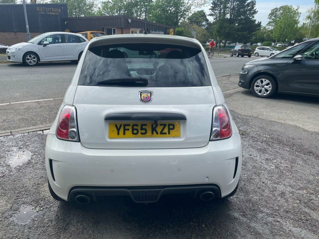 Abarth 595 1.4 T-jet Turismo Hatchback Euro White #5