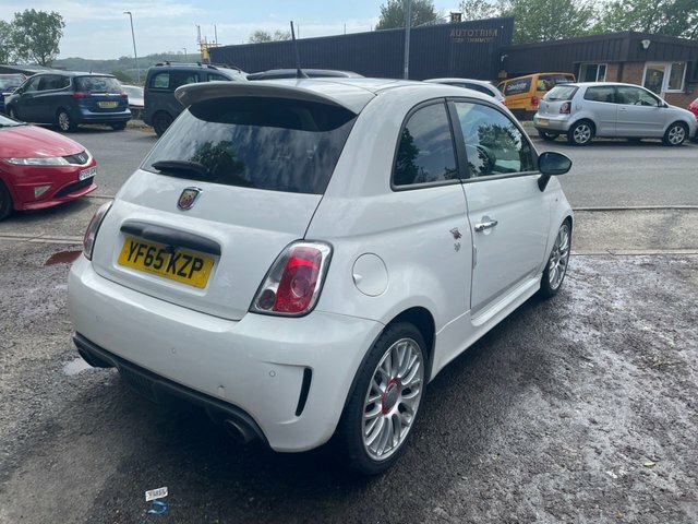 Abarth 595 1.4 T-jet Turismo Hatchback Euro White #6