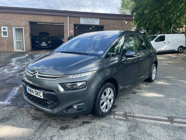 Citroen C4 Picasso 1.6 E-hdi Airdream Vtr Mpv Euro KM14OKC Grey #2