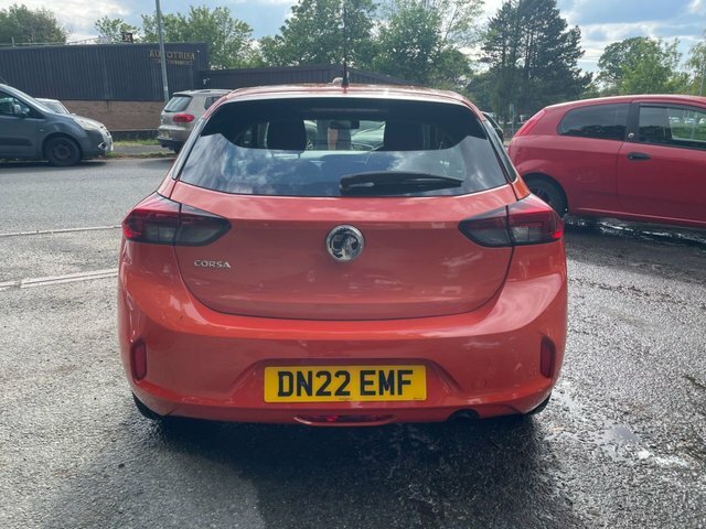Vauxhall Corsa 1.2 Se Edition Hatchback Euro 6 DN22EMF Orange #6