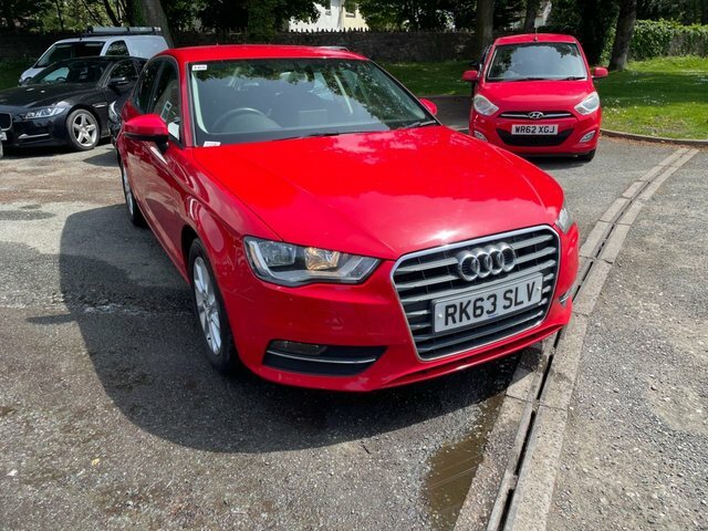 Audi A3 1.4 Tfsi Se Sportback Euro 5 S RK63SLV Red #2