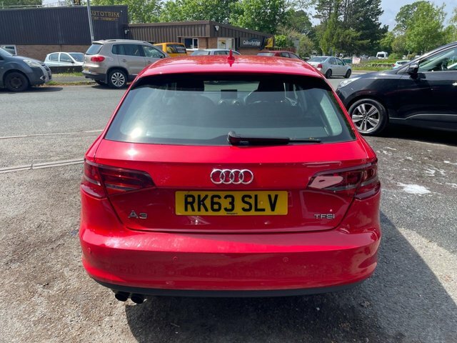 Audi A3 1.4 Tfsi Se Sportback Euro 5 S RK63SLV Red #5
