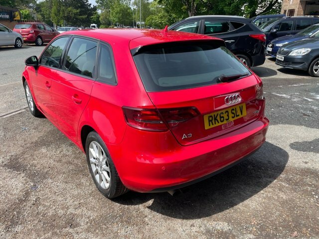 Audi A3 1.4 Tfsi Se Sportback Euro 5 S RK63SLV Red #6
