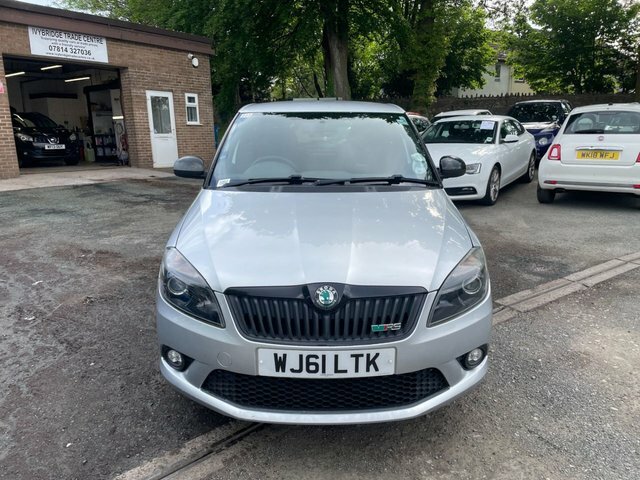Skoda Fabia 1.4 Tsi Vrs S2000 Hatchback Dsg Euro 5 Silver #2
