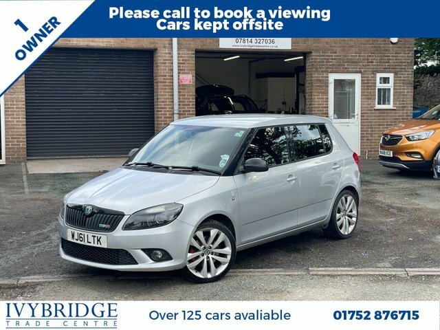 Skoda Fabia 1.4 Tsi Vrs S2000 Hatchback Dsg Euro 5 Silver