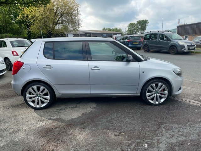 Skoda Fabia 1.4 Tsi Vrs S2000 Hatchback Dsg Euro 5 Silver #4